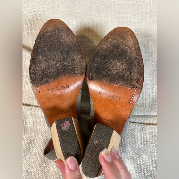 Rachel Comey | Kai Metallic Silver Slingback Mules 10 - Picture 6 of 6